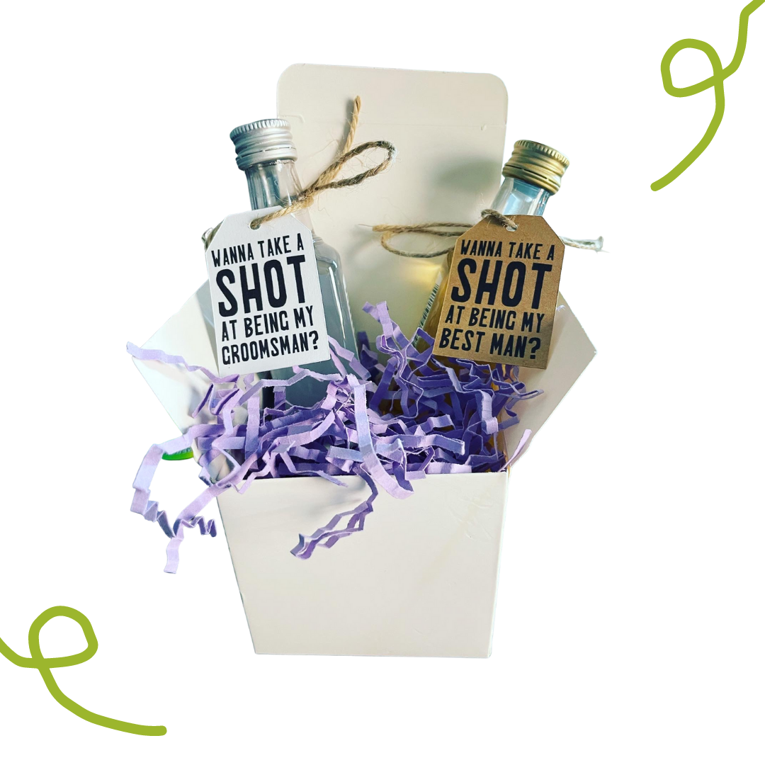 Groomsmen/Best Man Invite Boxes