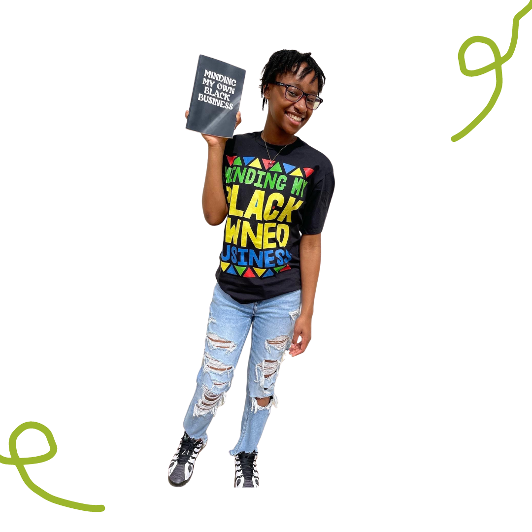 Minding my own 2024 black business shirt